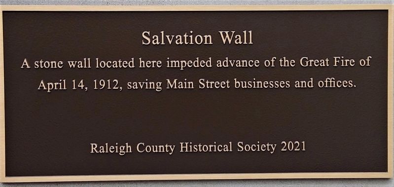 Salvation Wall Marker image. Click for full size.