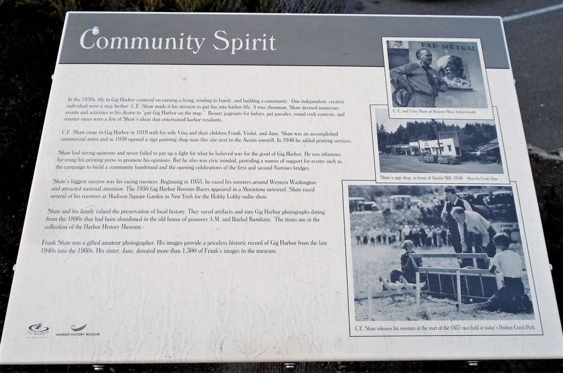 Community Spirit Marker image. Click for full size.