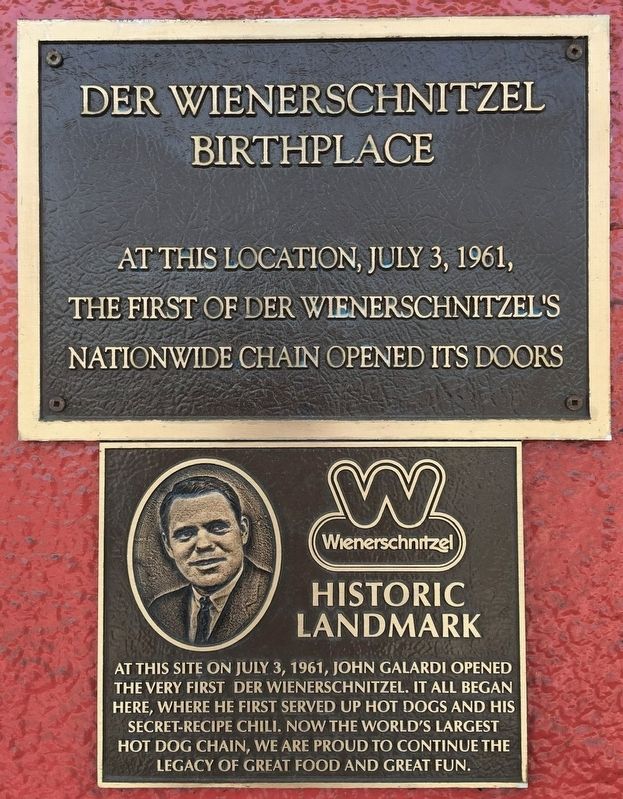 Der Wienerschnitzel Markers. Click for full size. Der Wienerschnitzel Markers image. Click for full size.