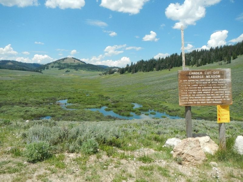 LaBarge Meadow and Marker image, Touch for more information