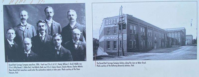 Durant And Dort Marker. Click for full size. Durant And Dort Marker image. Click for full size.