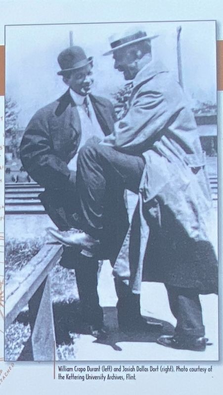 Durant And Dort Marker. Click for full size. Durant And Dort Marker image. Click for full size.