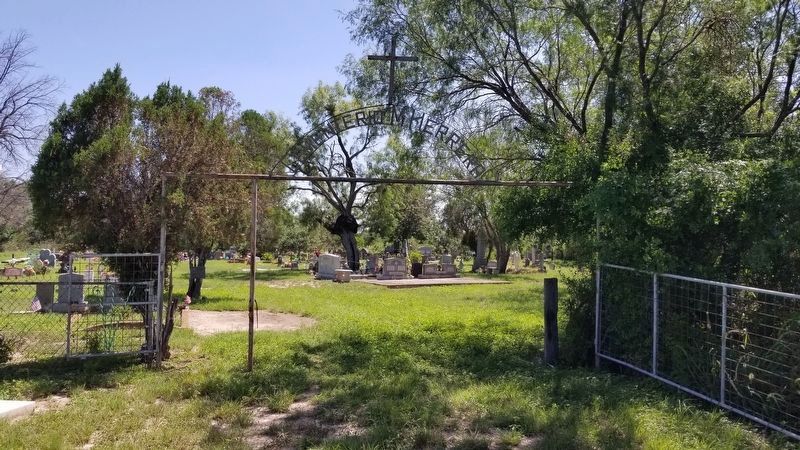 The entrance to the Ruiz-Herrera Cemetery. Click for full size. The entrance to the Ruiz-Herrera Cemetery image. Click for full size.