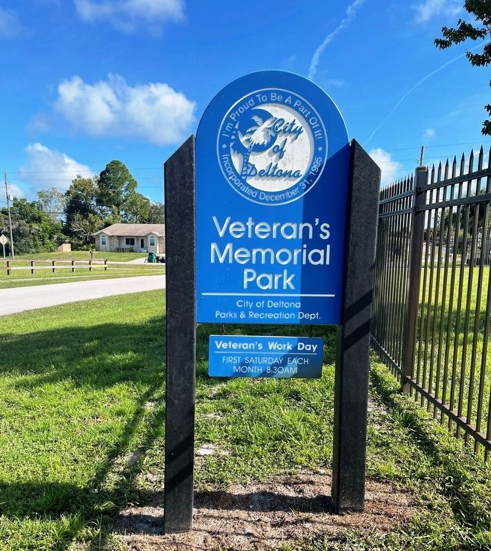 Deltona Veterans Memorial Park image. Click for full size.