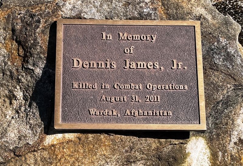 Dennis James, Jr. Marker image. Click for full size.