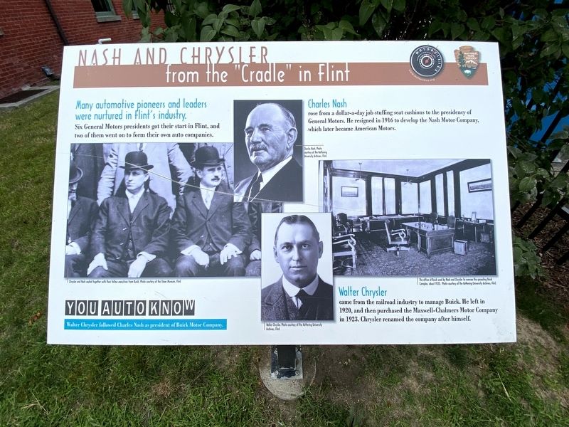 Nash And Chrysler Marker image. Click for full size.