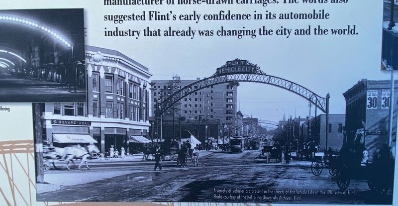 Vehicle City Arches Marker. Click for full size. Vehicle City Arches Marker image. Click for full size.