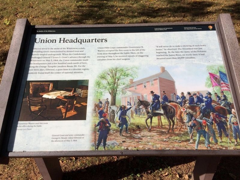 Union Headquarters Marker image. Click for full size.