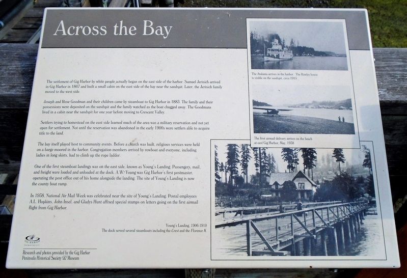 Across the Bay Marker image. Click for full size.
