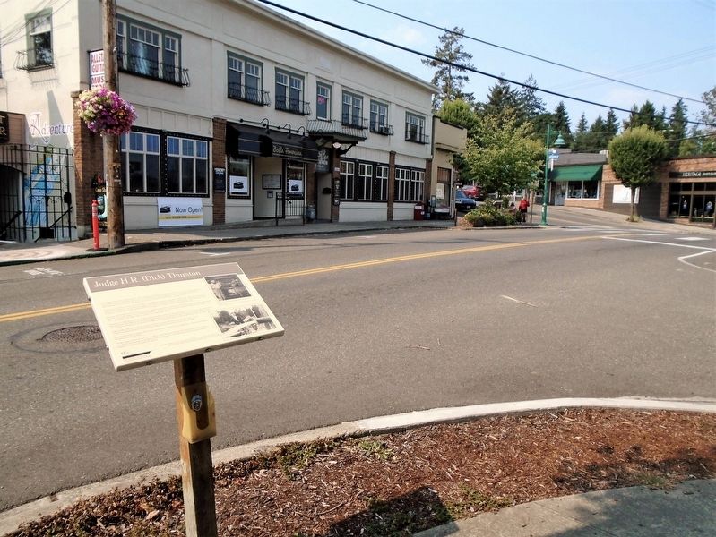 Judge H.R. (Dick) Thurston Marker image. Click for full size.