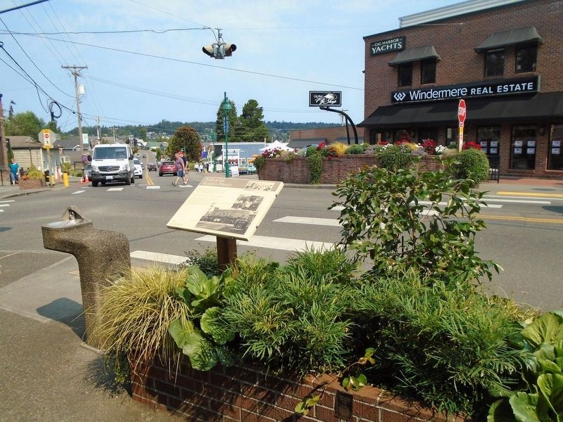 Birth of the Business District Marker image. Click for full size.