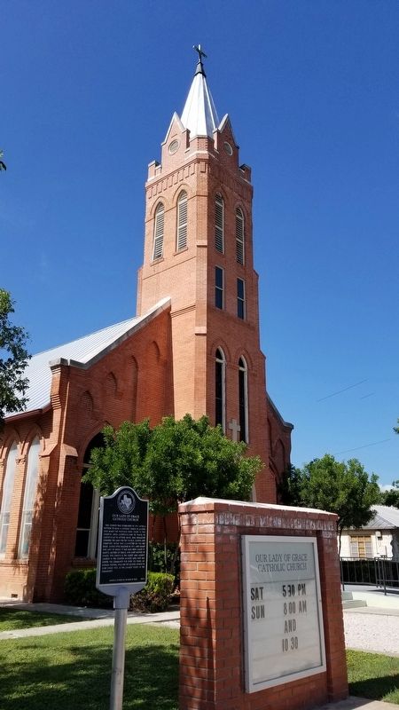 Our Lady of Grace Catholic Church. Click for full size. Our Lady of Grace Catholic Church image. Click for full size.