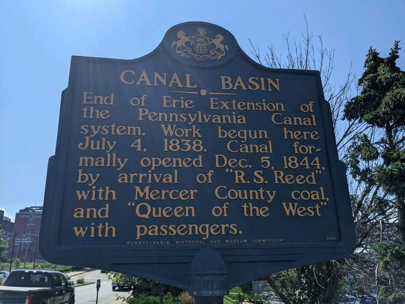 Canal Basin Marker. Click for full size. Canal Basin Marker image. Click for full size.