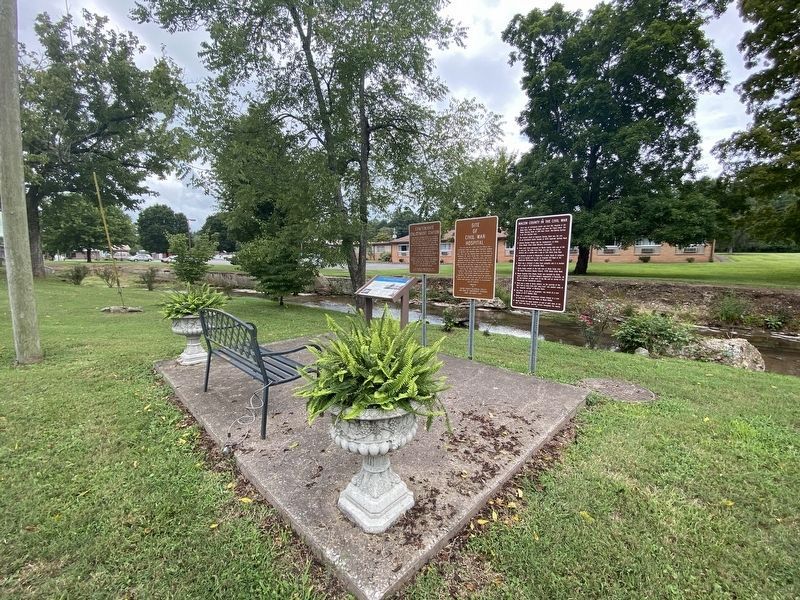 Confederate Enlistment Station Marker. Click for full size. Confederate Enlistment Station Marker image. Click for full size.