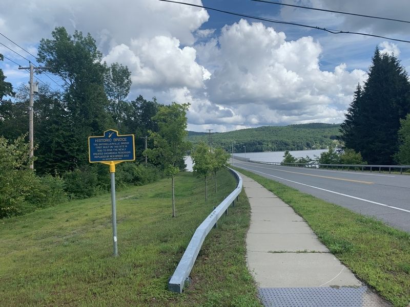 Historic Bridge Marker image. Click for full size.