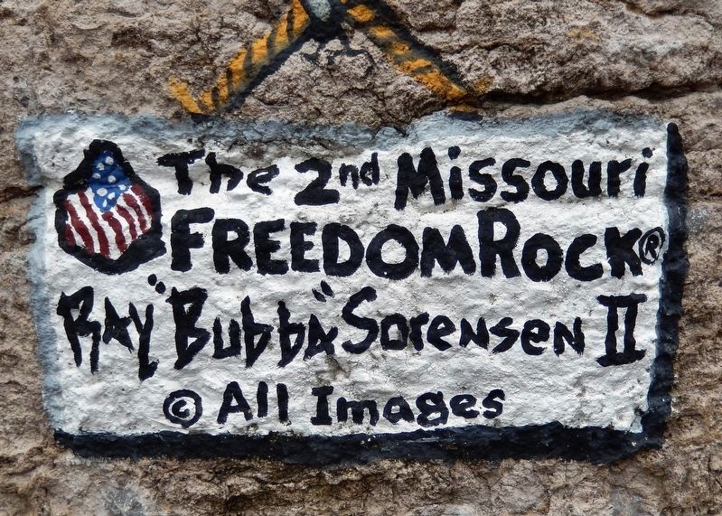 Cape Girardeau Freedom Rock Artist image. Click for full size.