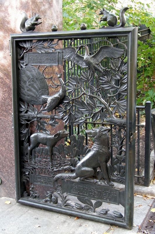 The Fables on the right gate. Click for full size. The Fables on the right gate image. Click for full size.