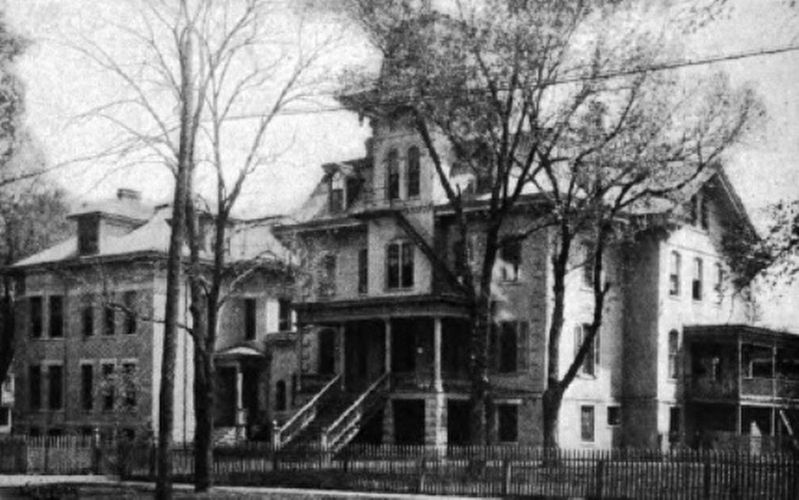 Home for the Friendless, circa 1914 (Springfield Survey photo). Click for full size. Home for the Friendless, circa 1914 (Springfield Survey photo) image. Click for full size.