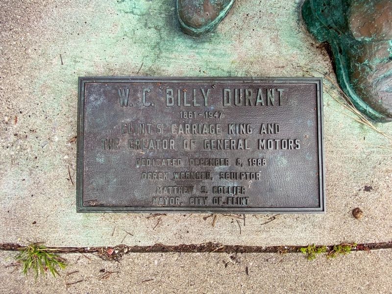W. C. Billy Durant Marker image. Click for full size.