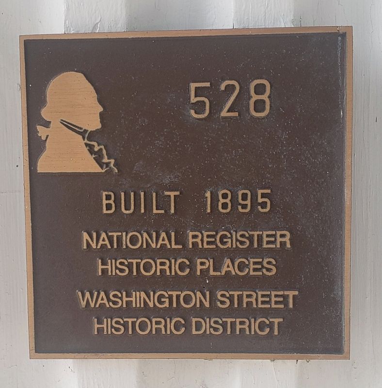 528 Washington Street Marker image. Click for full size.