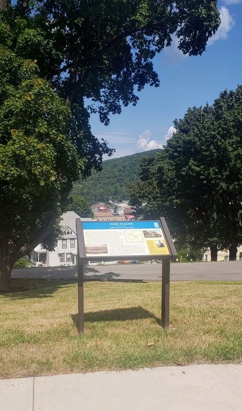 Fort Fuller Marker. Click for full size. Fort Fuller Marker image. Click for full size.