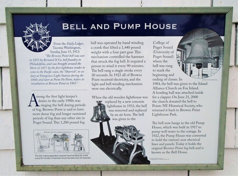 Bell and Pump House Marker image. Click for full size.