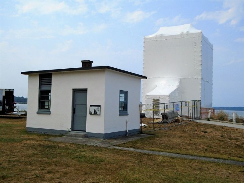 Generator Building and Marker. Click for full size. Generator Building and Marker image. Click for full size.