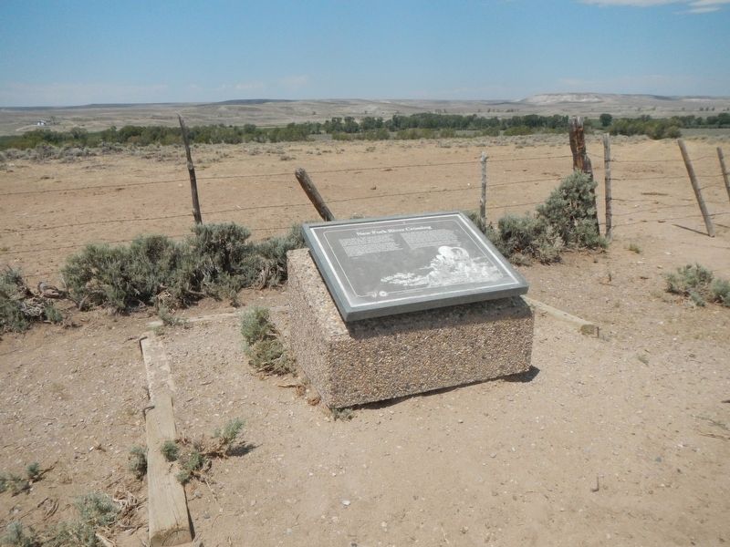 New Fork River Crossing Marker. Click for full size. New Fork River Crossing Marker image. Click for full size.