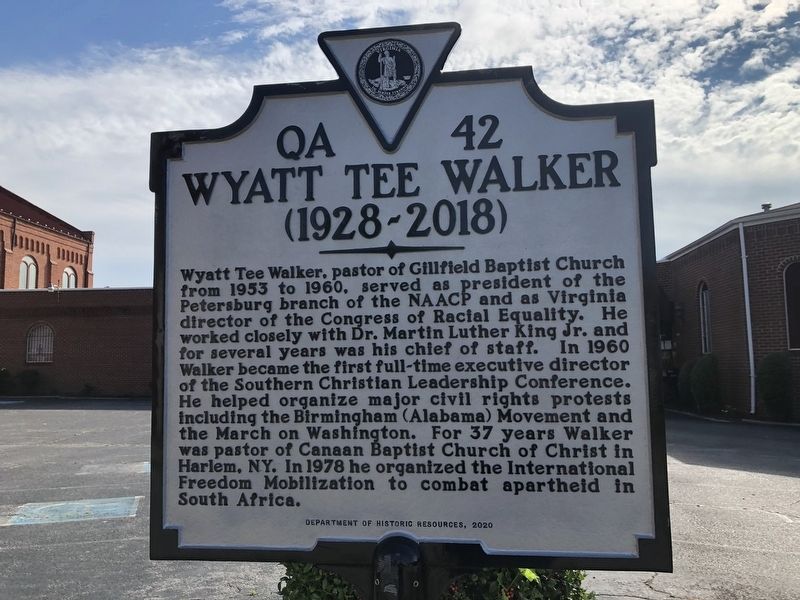 Wyatt Tee Walker Marker image. Click for full size.