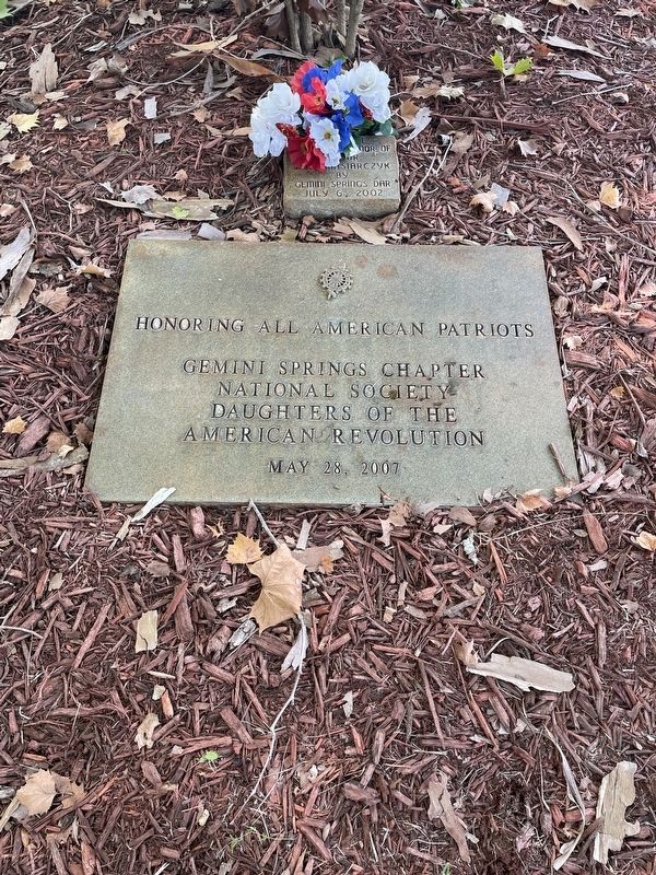 American Patriots Marker image. Click for full size.