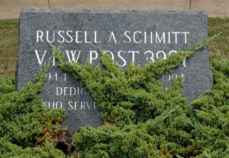 Russell A. Schmitt VFW Post 3987 Veterans Memorial image. Click for full size.