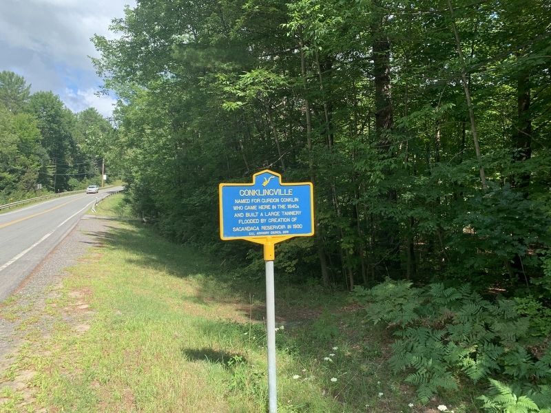 Conklingville Historical Marker