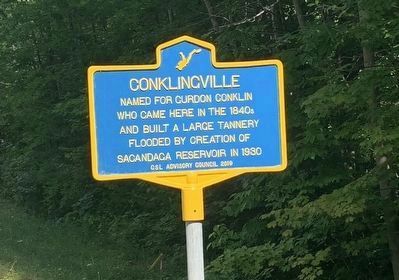 Conklingville Marker image. Click for full size.