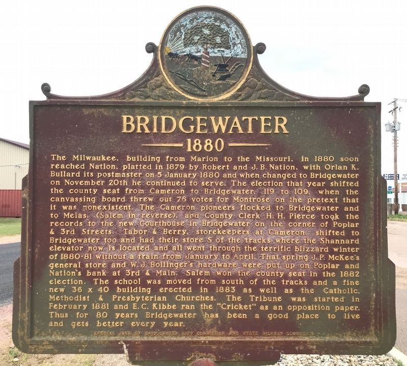 Bridgewater Marker image. Click for full size.