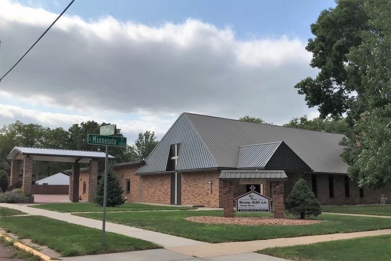 Current Location of New Home Lutheran Church in Mitchell image. Click for full size.