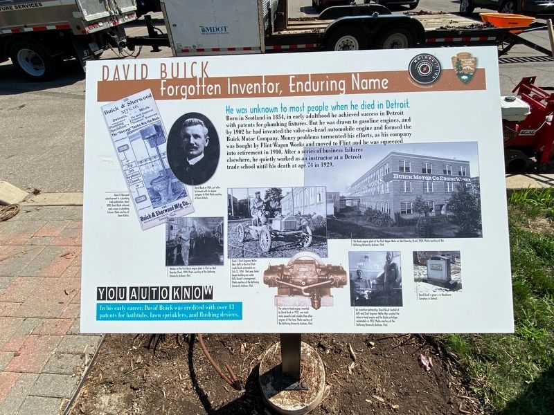 David Buick Marker image. Click for full size.