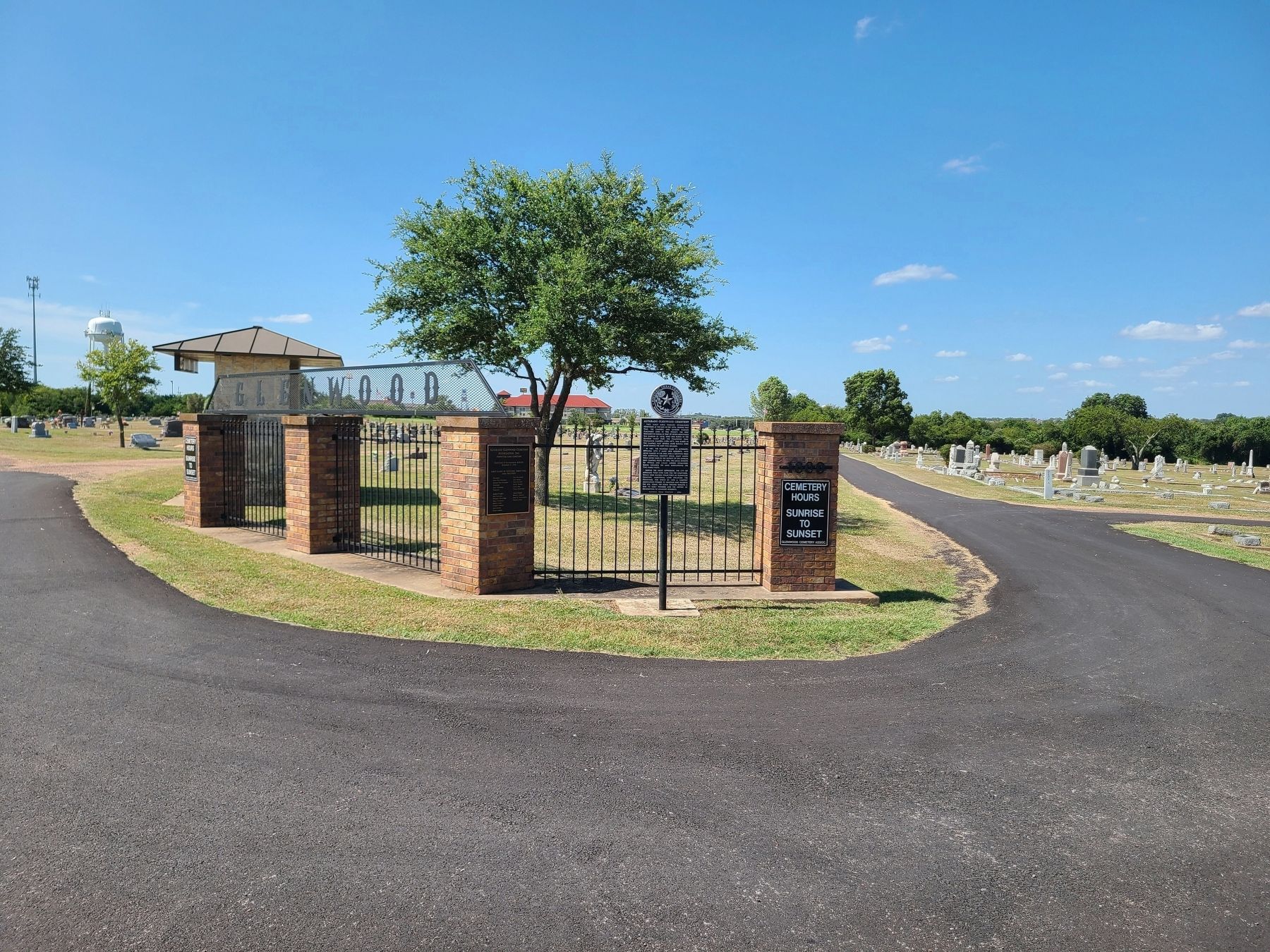 Alvarado Glenwood Cemetery Marker image. Click for full size.
