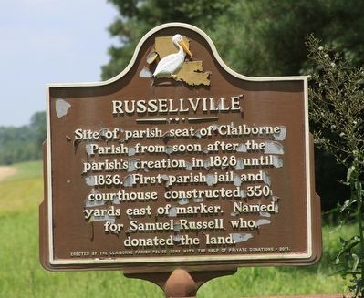 Russellville Marker image. Click for full size.