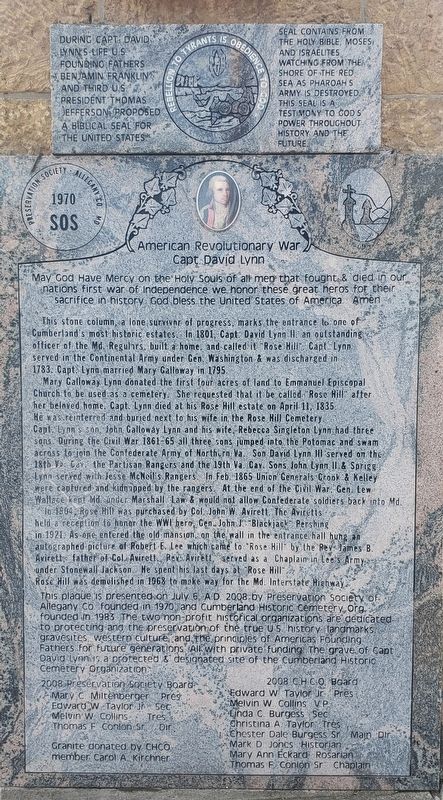 American Revolutionary War Marker image. Click for full size.