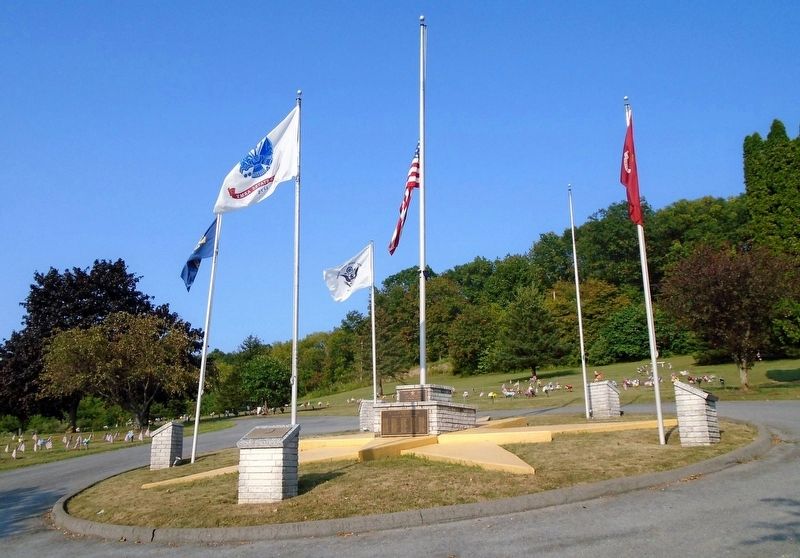Bedford County and Fulton County Veterans Memorial image. Click for full size.