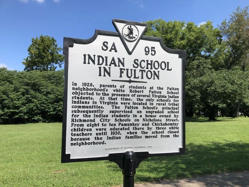 Indian School in Fulton Marker image. Click for full size.