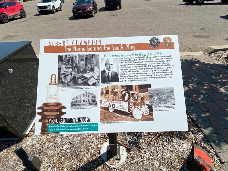 Albert Champion Marker image. Click for full size.