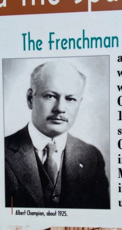 Albert Champion image. Click for full size.