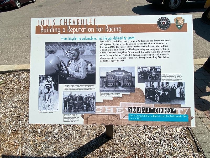 Louis Chevrolet Marker image. Click for full size.
