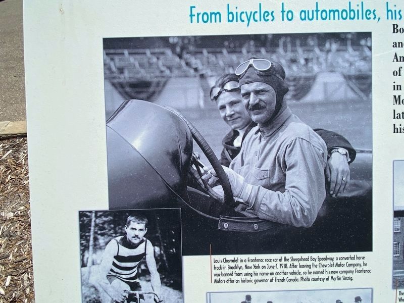 Louis Chevrolet Marker image. Click for full size.