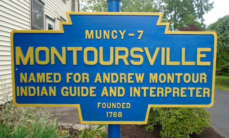 Montoursville Marker image. Click for full size.