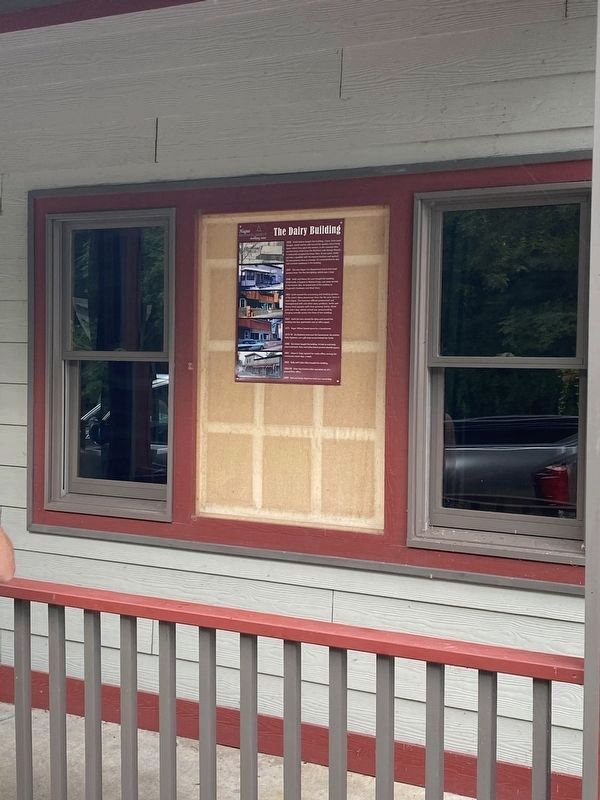 The Dairy Building Marker image. Click for full size.