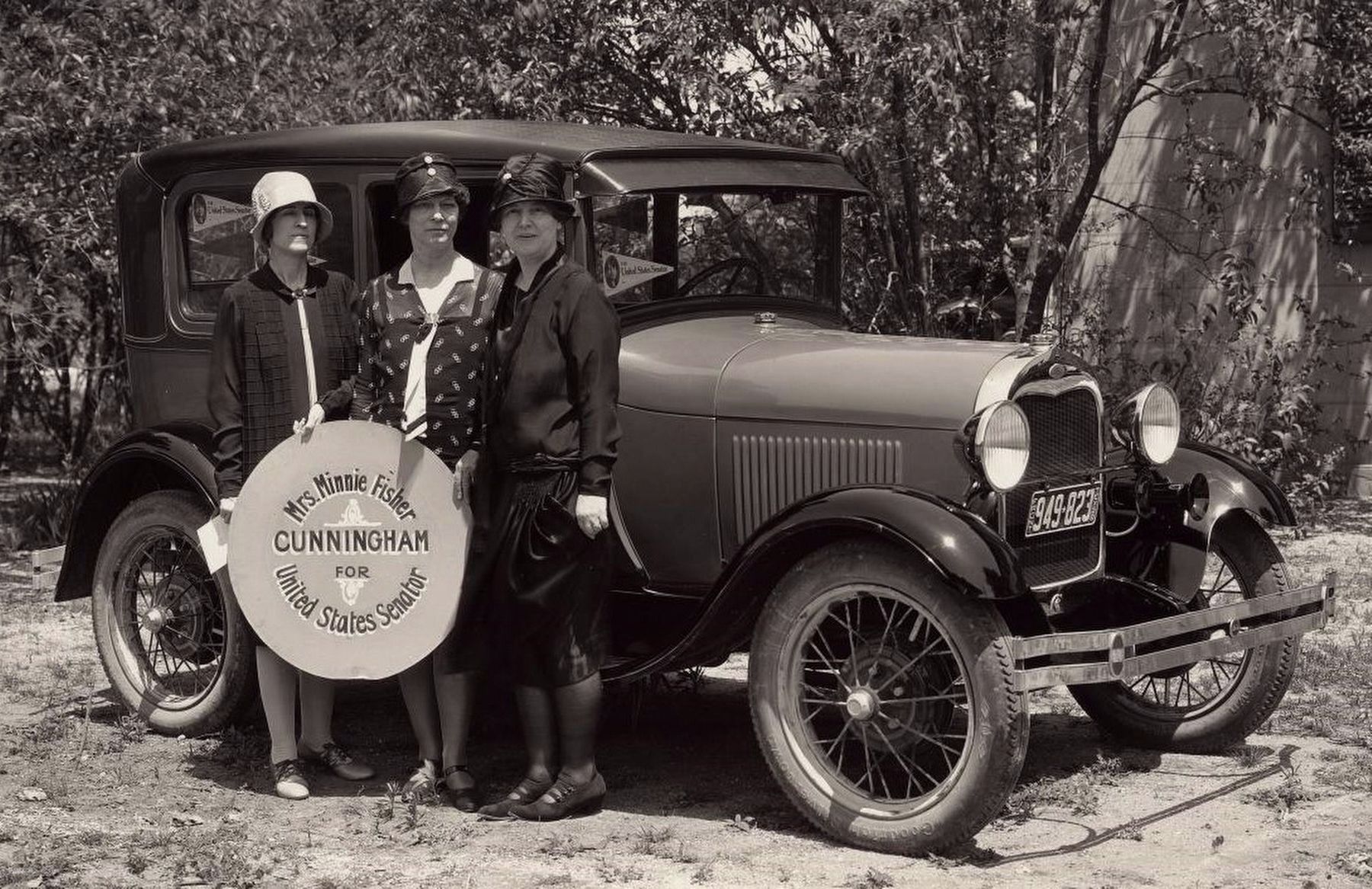Cunningham's campaign for U. S. Senate. Click for full size. Cunningham's campaign for U. S. Senate image. Click for full size.