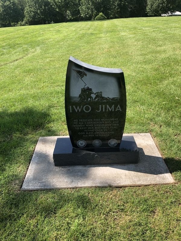 Iwo Jima Marker image. Click for full size.