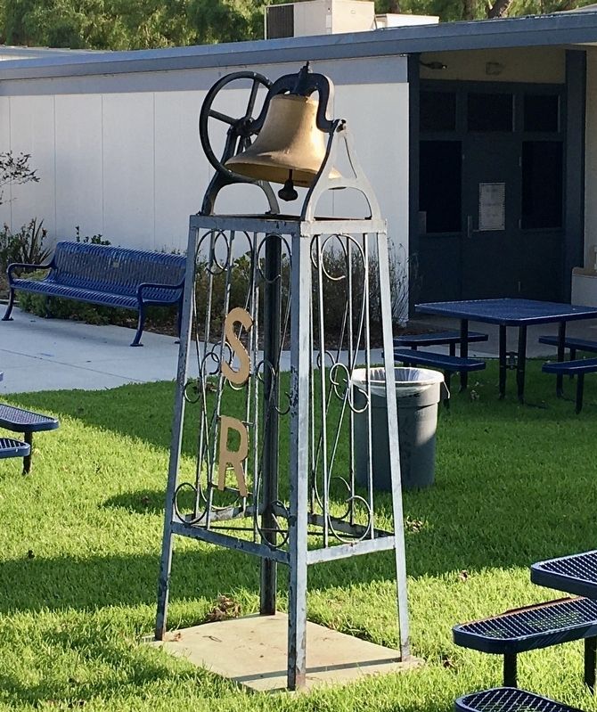 Santa Rosa School Bell image. Click for full size.